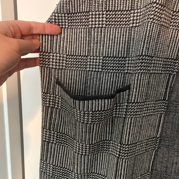 J. Crew Plaid Wool Sweater Blazer - Picture 3 of 11